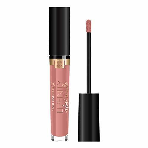 Max Factor LipFinity Velvet Matte Pintalabios Tono 015 Nude Silk  