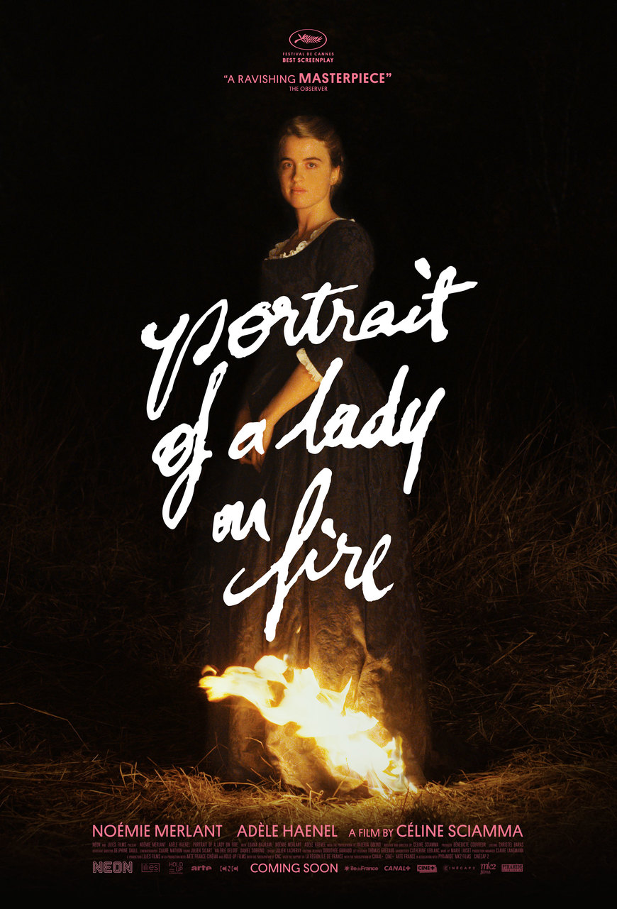 El retrato de una mujer en llamas
