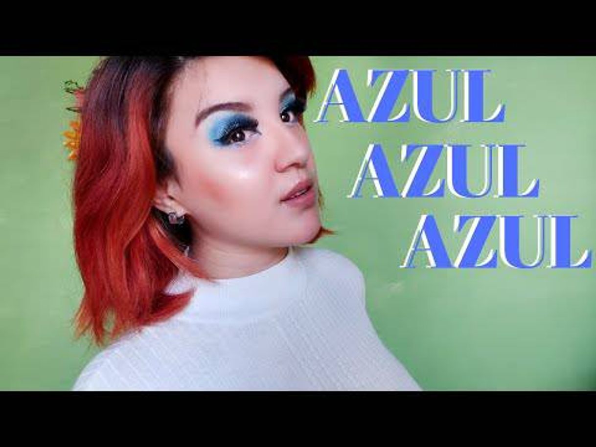 Moda Maquillaje para ojos en tonos AZULES 💙💙💙