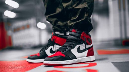 Nike Air Jordan 1 Retro High OG 'BRED Toe'