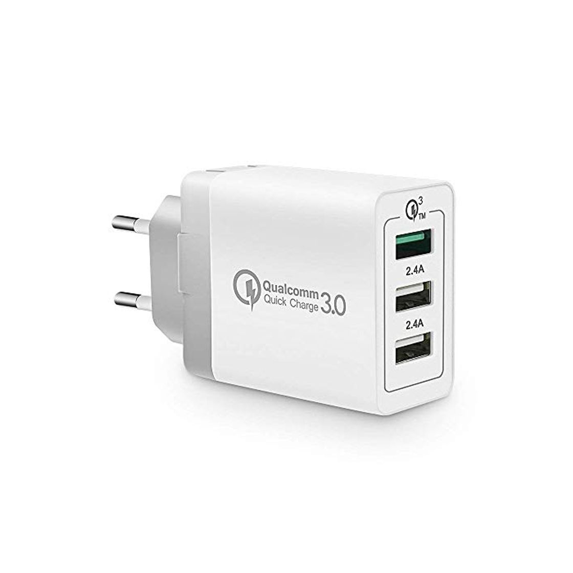 Product KONKY Cargador USB Multipuerto Quick Charge 3.0 30W Enchufe USB [Qualcomm Certificado]