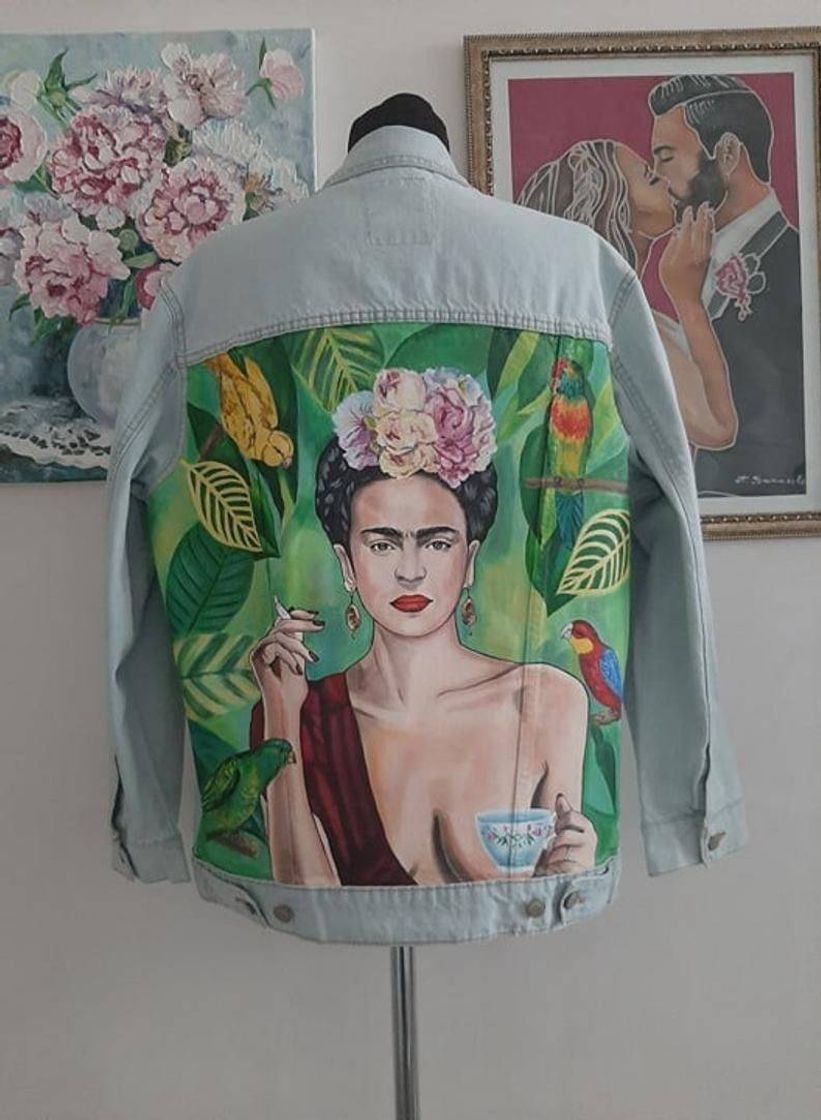 Fashion Jaqueta Frida Kahlo🌸