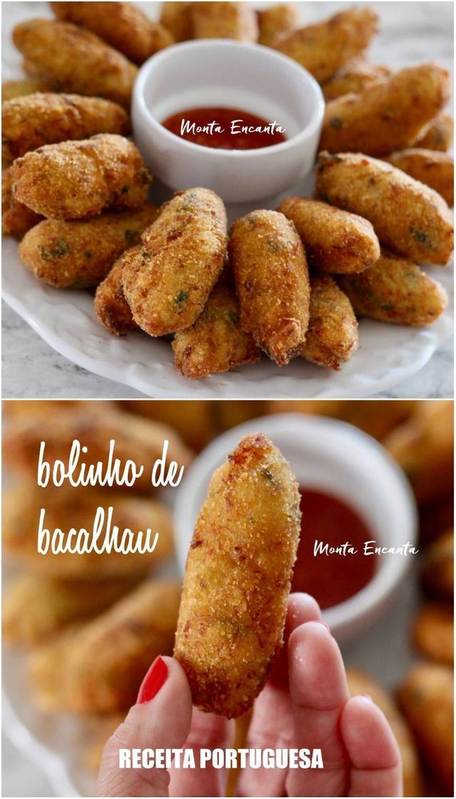 Fashion Bolinho de bacalhau 😋 - Original, receita portuguesa💕