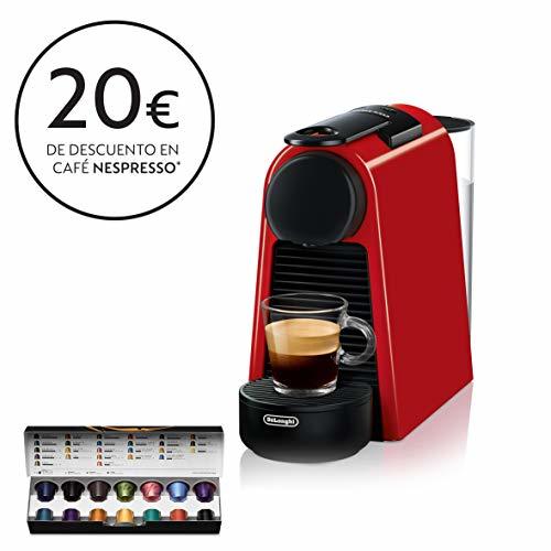 Home Nespresso De'Longhi Essenza Mini EN85.R - Cafetera monodosis de cápsulas Nespresso