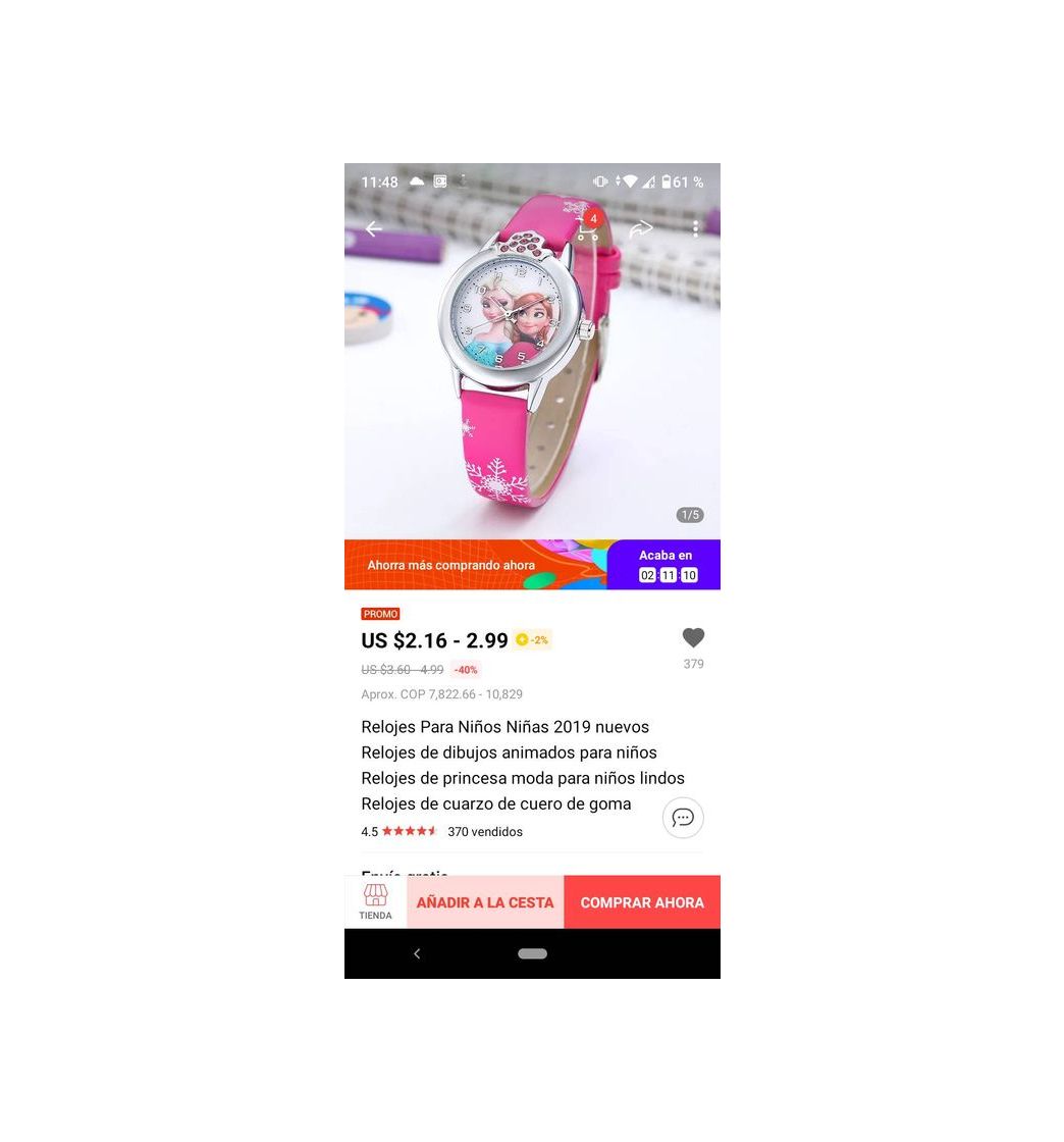 Fashion Reloj digital para niños