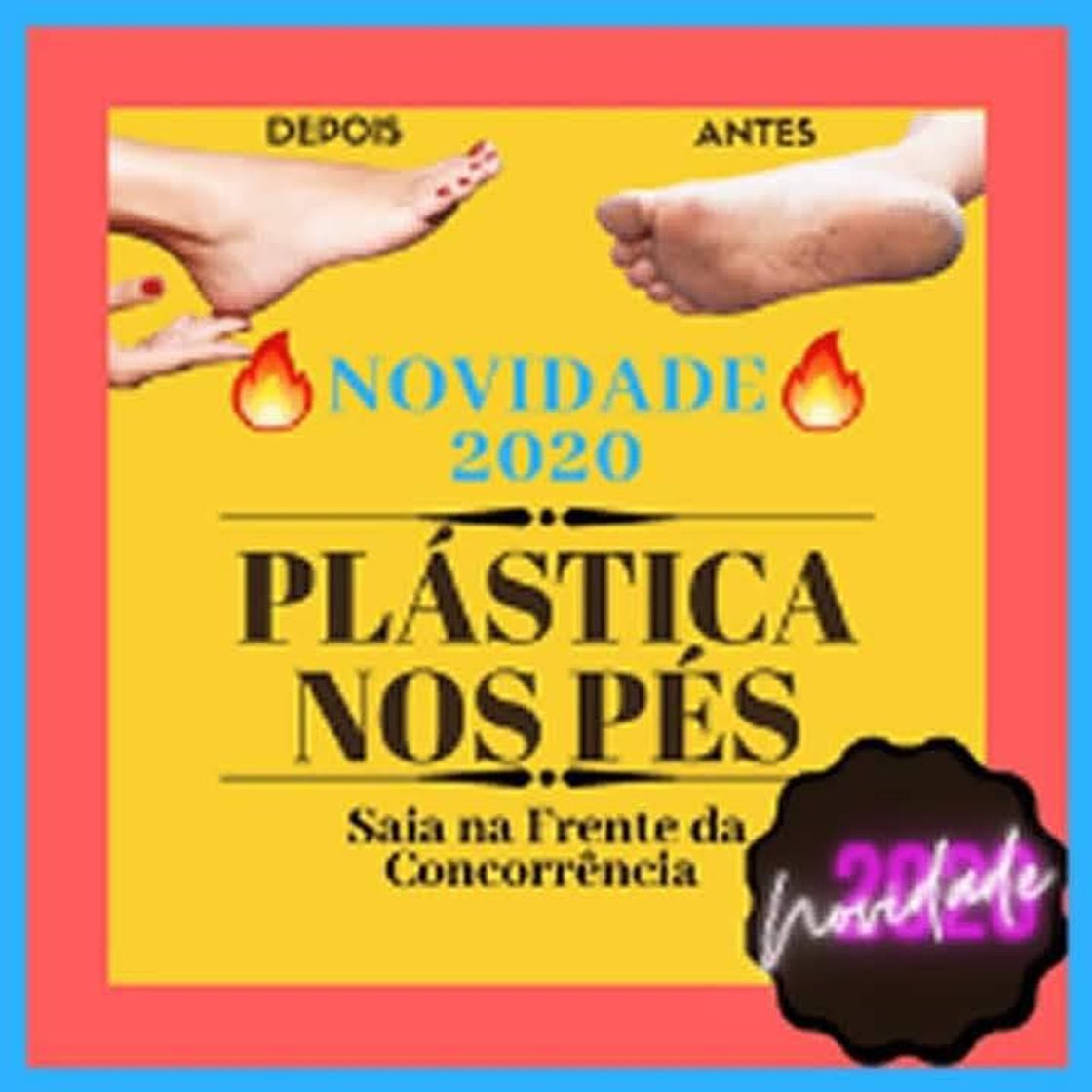 Moda Plástica nos pés