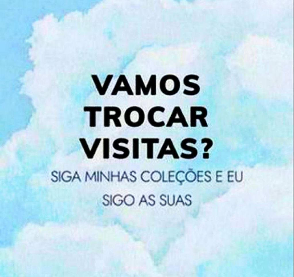 Moda VAMOSSS TROCAR VISITAS?