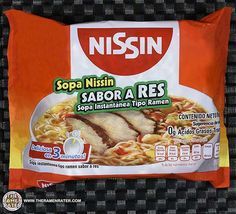 Producto Nissin Sopa de Fideos Sabor Marisco