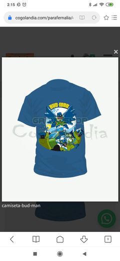 Camiseta unisex bud man