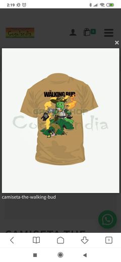 Camiseta the walking dud unisex