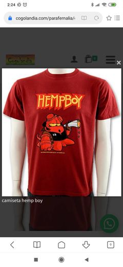 camiseta unisex hempboy