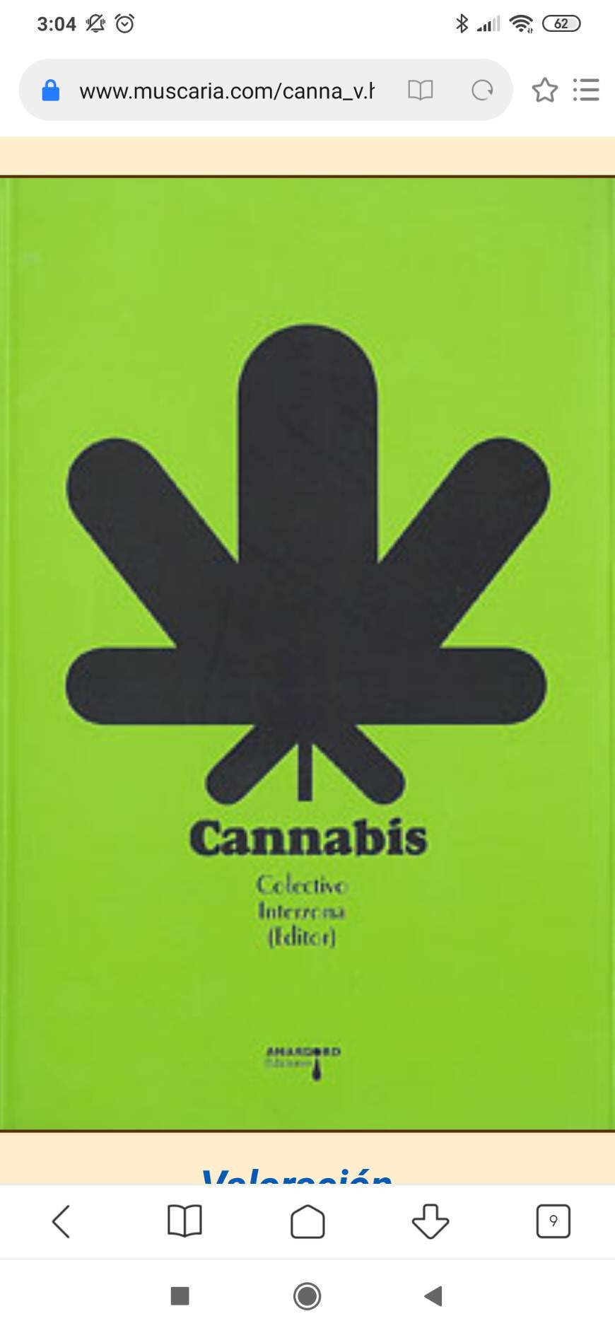 Libro Informacion sobre el cannabis