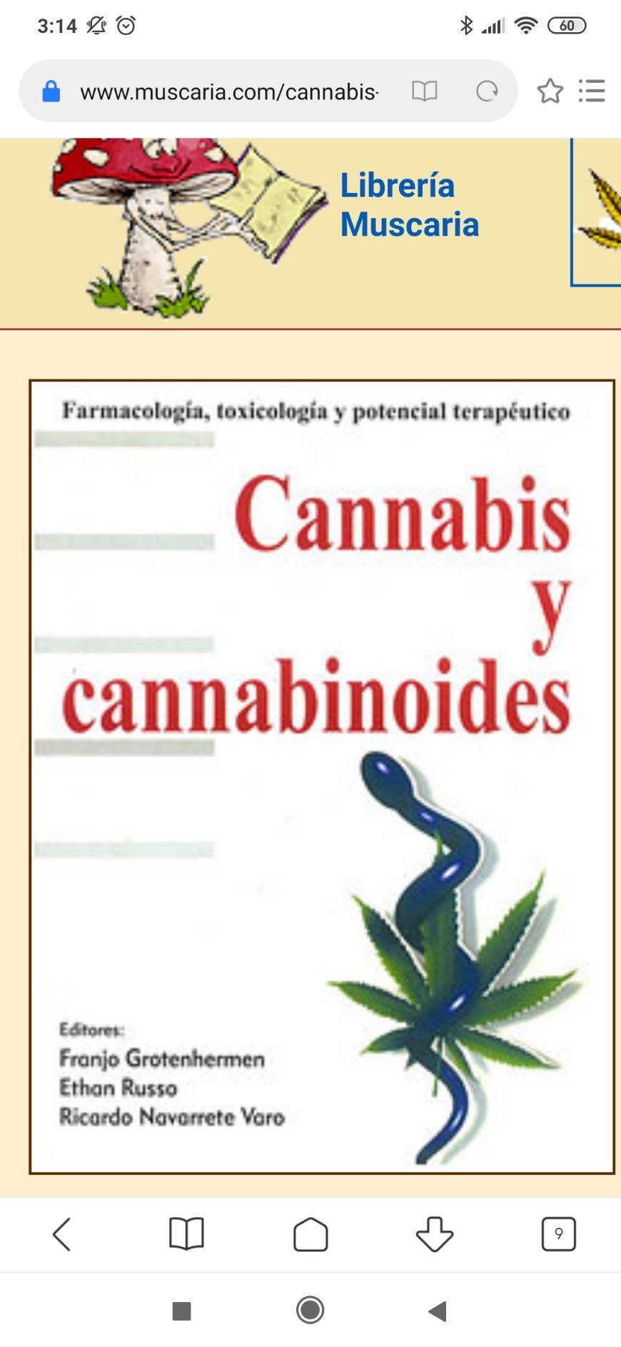 Libro cannabis cannabinoides