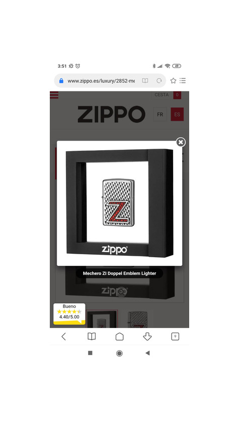 Social Zippo z1 dopple emblem lighter