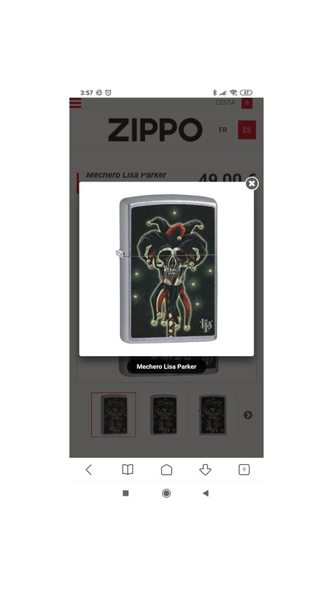 Social Zippo lisa parker