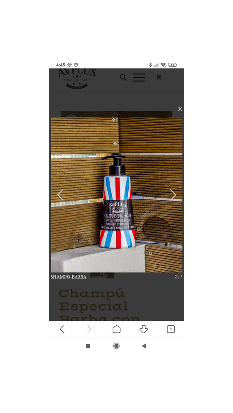 Social champú especial para barba con aloe