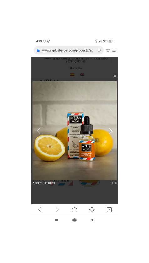 Social Aceite para barba citrico