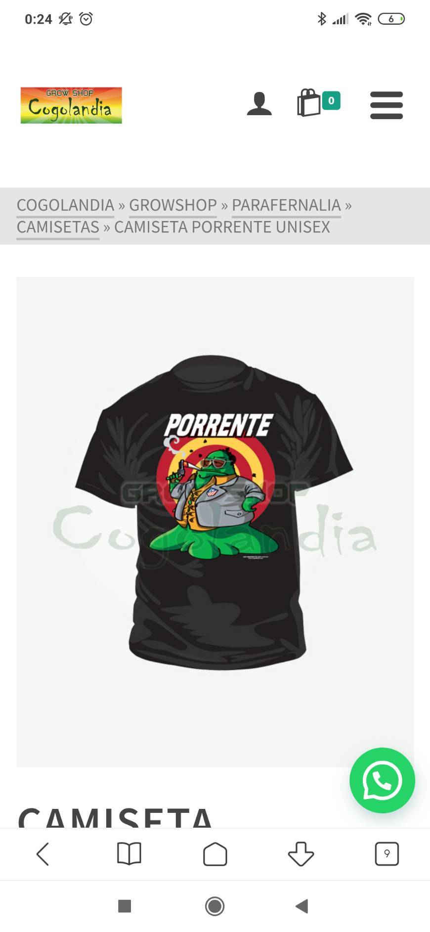 Social Camiseta porrente marihuana
