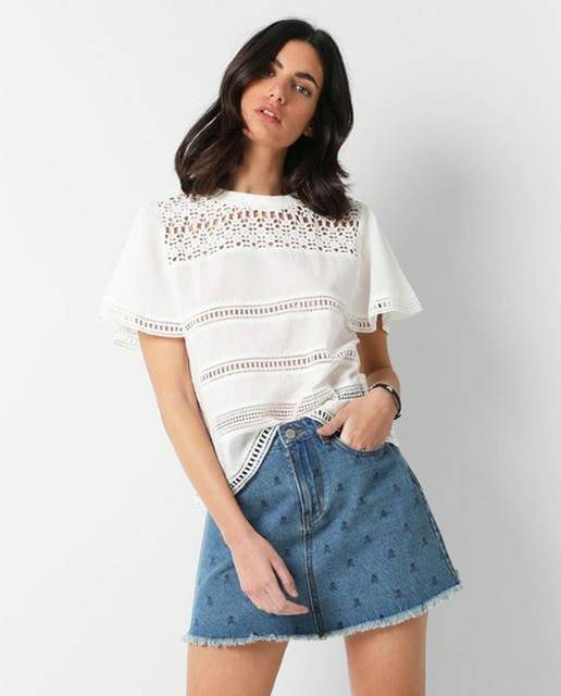 Social Falda de calaveras