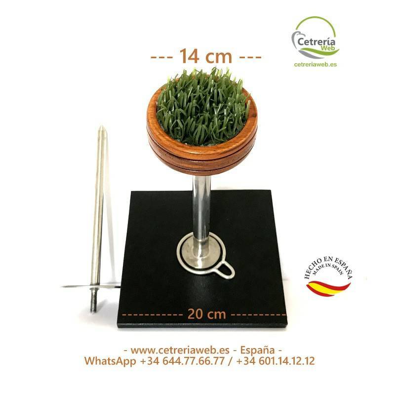 Social Banco base y pincho para jardín