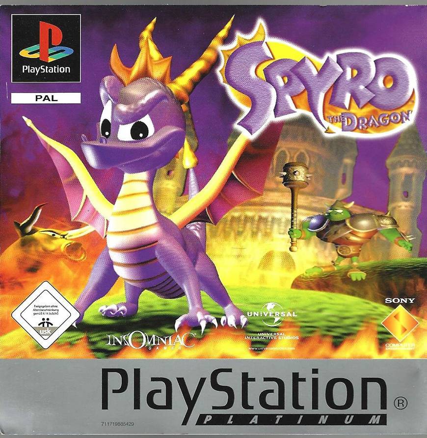 Videogames Spyro the dragon