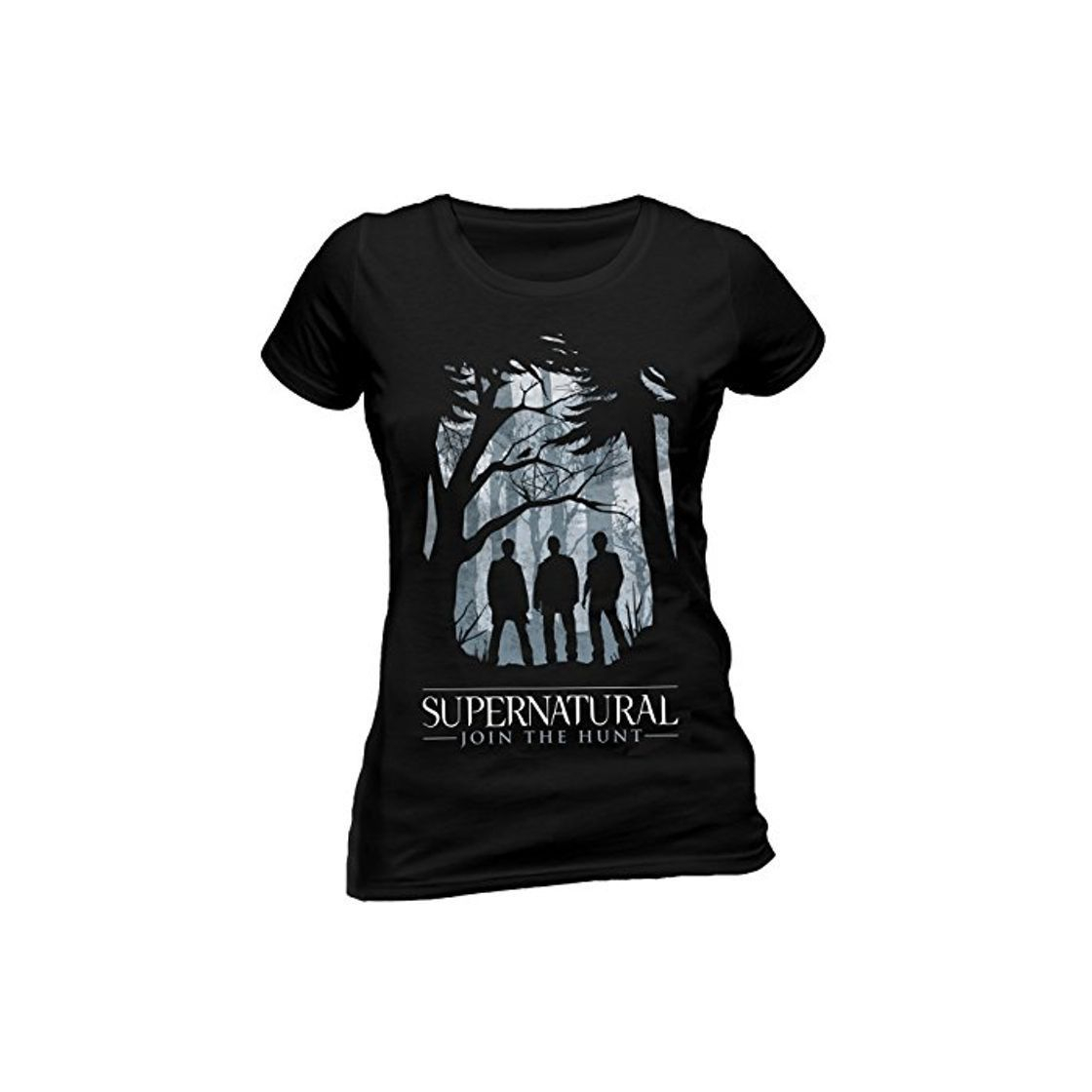 Producto Supernatural Group Outline W Camiseta, Negro