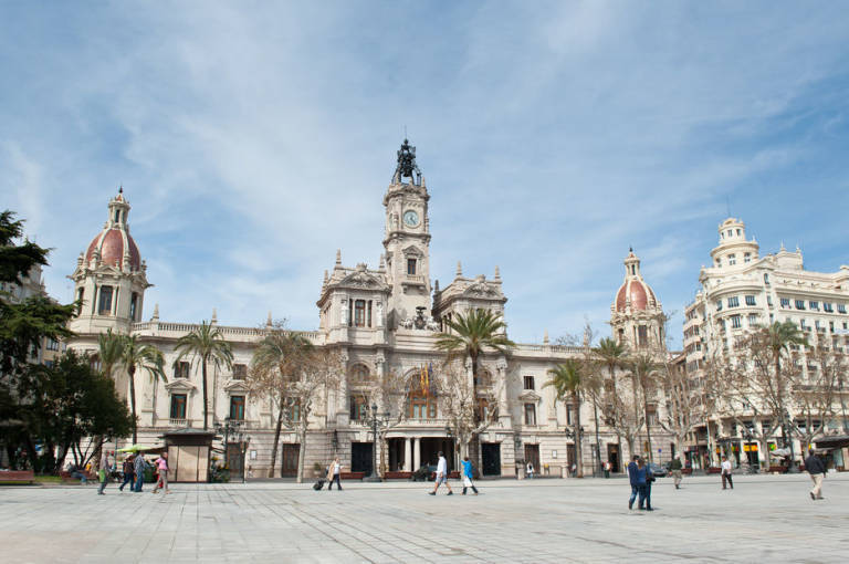 Lugares Plaza del ayuntamiento de Valencia 2