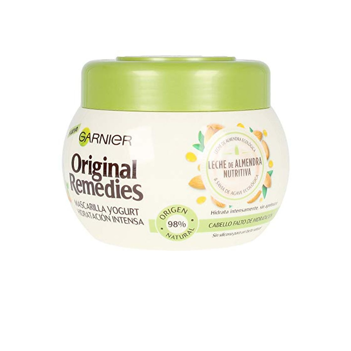 Social Garnier ORIGINAL REMEDIES Mascarilla Leche de Almendras Nutritiva 300 ml