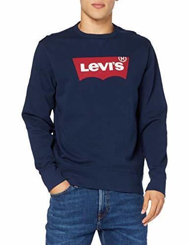 Social Levi's Graphic Crew B Sudadera, Azul