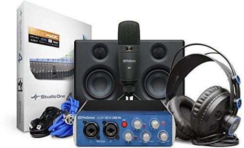 Kit de grabación de hardware/software PreSonus AudioBox Studio Ultimate Bundle con monitores