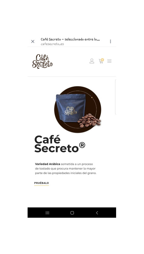 Producto Café Secreto – seleccionado entre los mejores cafés del mundo y ...