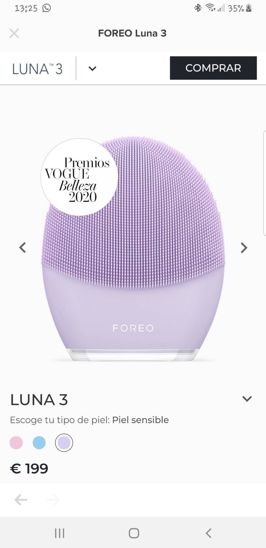 Product Foreo luna 3