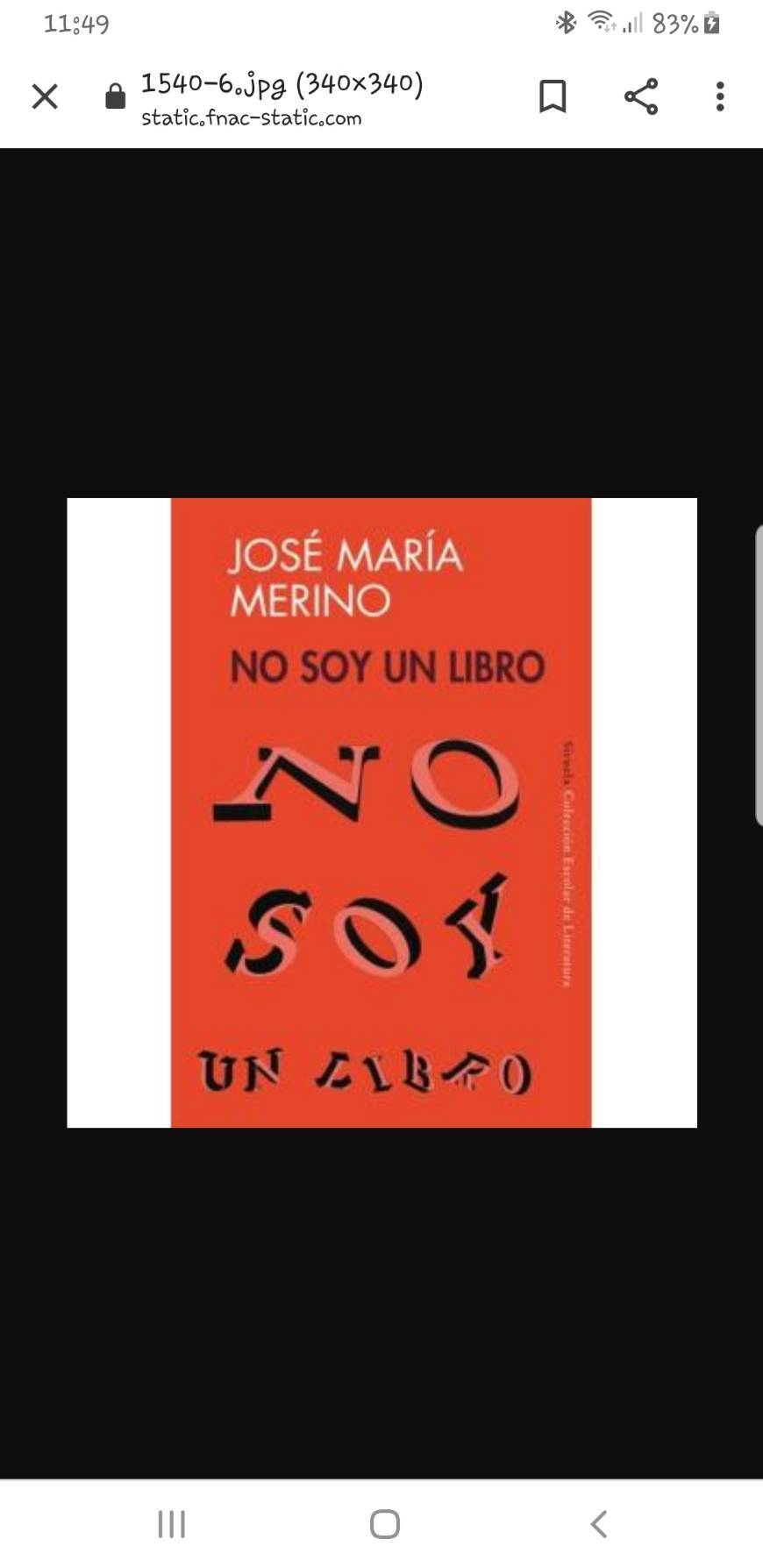 Book Libro "no soy un libro"