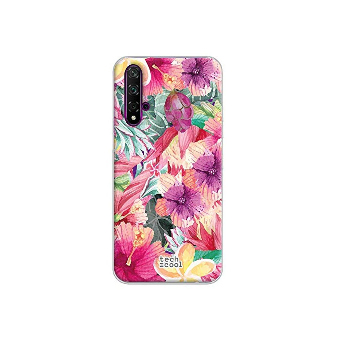 Producto Funnytech® Funda Silicona para Huawei Nova 5T [Gel Silicona Flexible