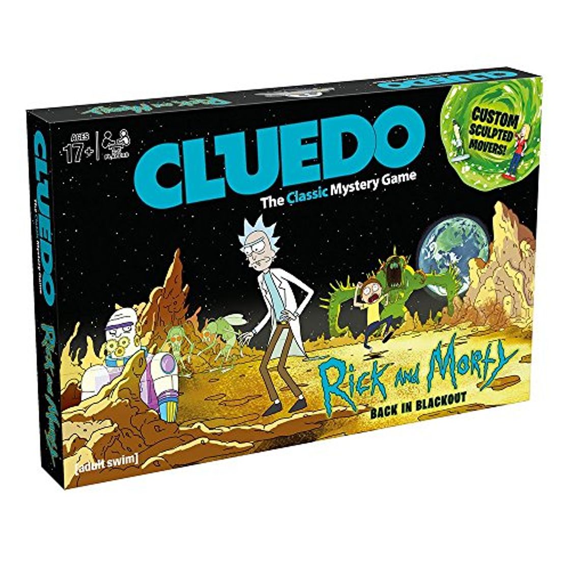 Lugares Rick And Morty Cluedo Board Game