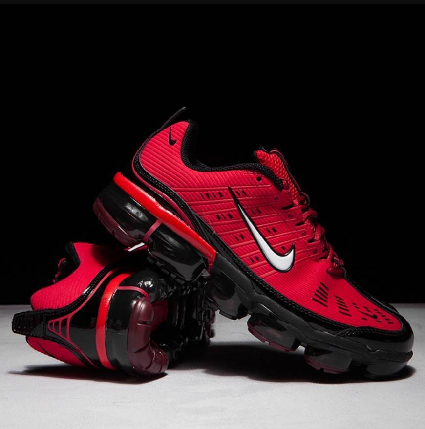 Productos Nike Air Max VaporMax Running Shoes-Red/Black

