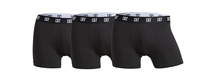 Social CR7 CRISTIANO RONALDO 3 Pack Basic Trunk bóxer, Hombre,
