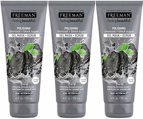 Freeman Facial Charcoal & Black Sugar Polish Mask 6 oz