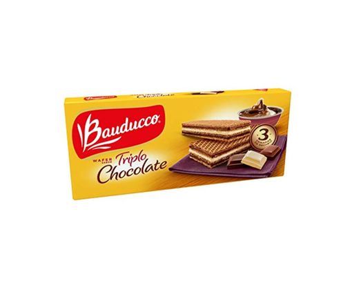 Bauducco Galletas con Crema de Fresa - Paquete de 24 x 140