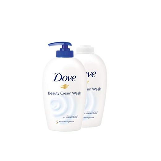 Dove Jabón De Manos Original Con Un 1/4 De Crema Hidratante (250