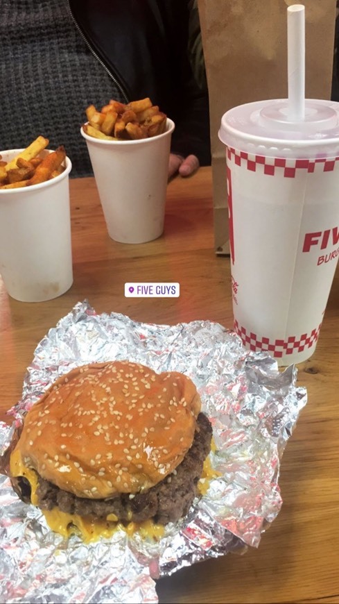 Restaurantes Five Guys - Champs-Elysées