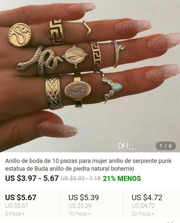 Product Anillos de serpientes