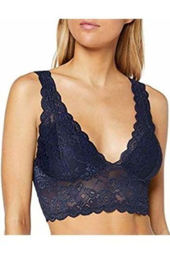 Only Onlchloe Lace Bra Noos Acc Corsé, Negro