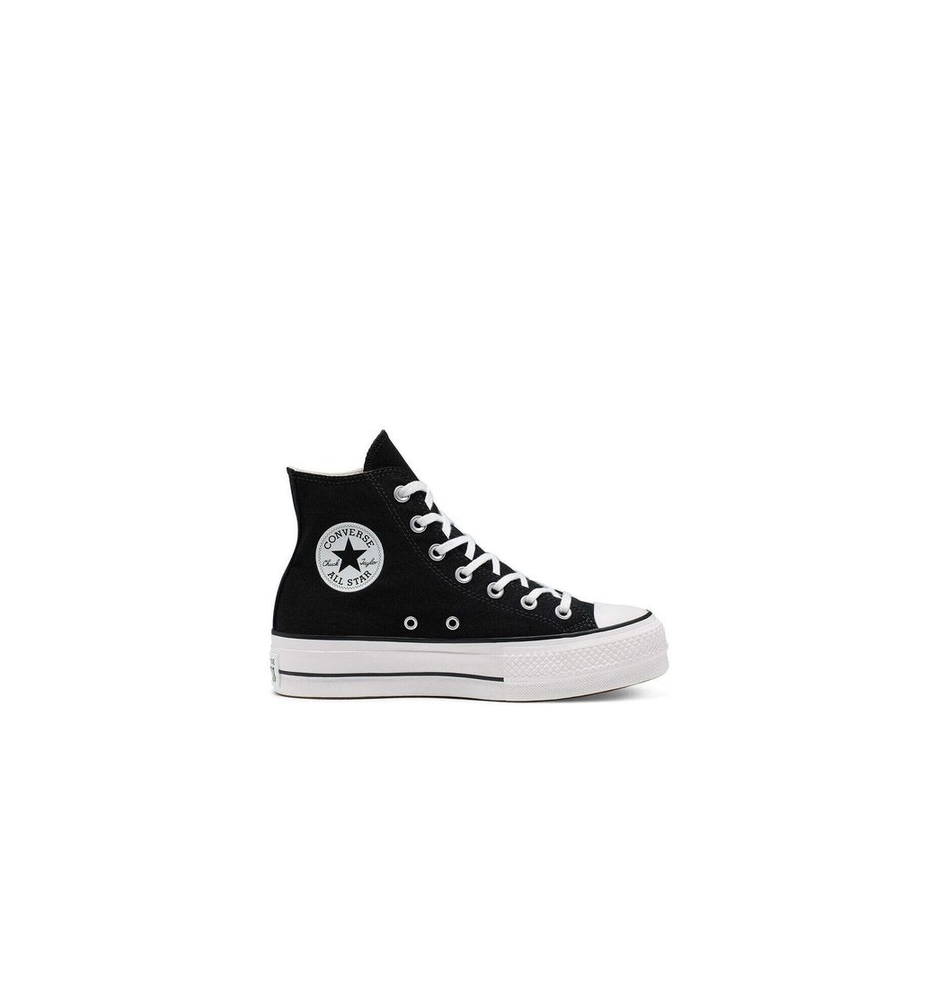 Fashion Zapatillas casual de mujer Chuck Taylor All Star Platform Lift Clean Alta Lona Converse