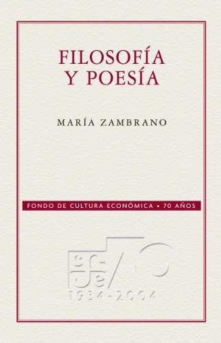 Book Filosofía y poesía