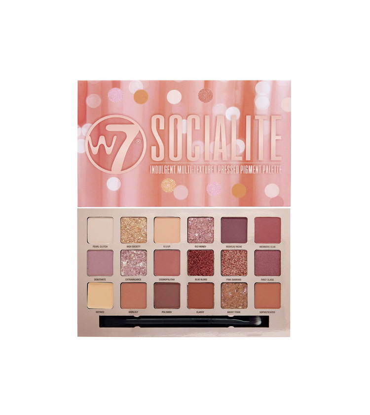 Paleta de sombras w7