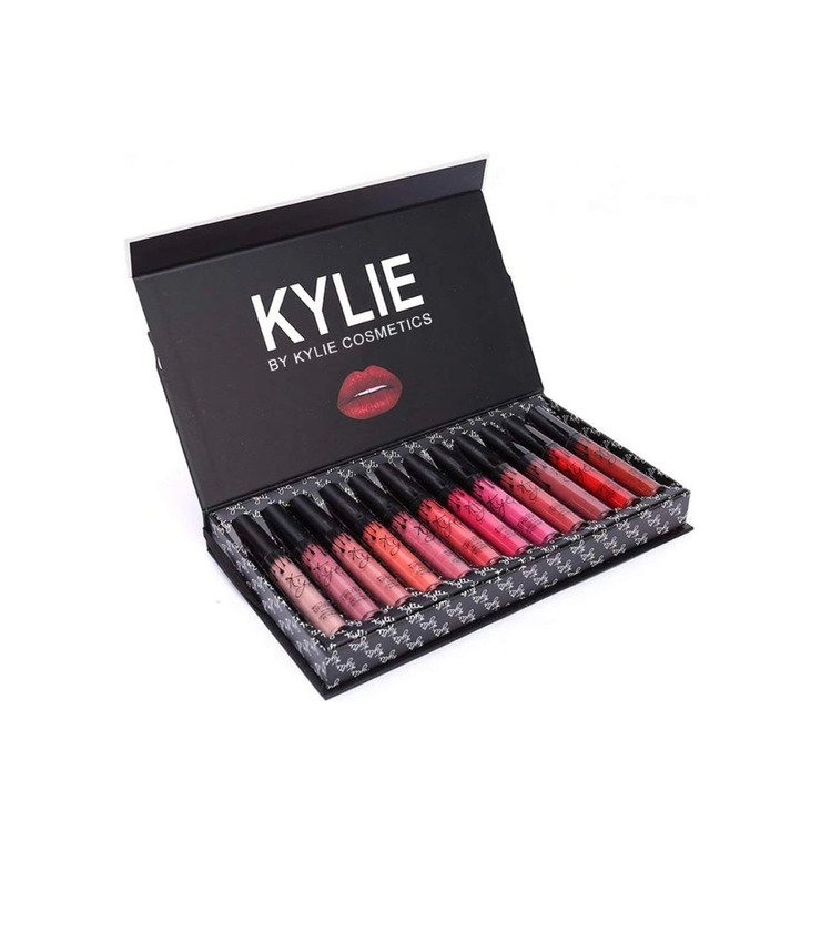 Hehilark Kylie 12 Piezas/Colores Kit de lápices labiales Mat