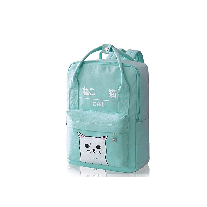Social Mochila de estilo coreano y japonés para mujeres y niñas