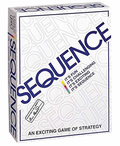 Social Jax- Sequence Juego de Mesa, Color Blanco, 10.3" x 8.1" x 2.31"