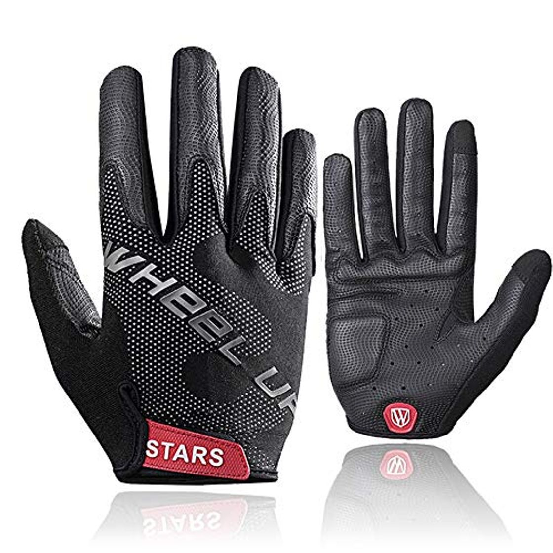 Social Pantalla táctil de la montaña bici del camino del gel cojín de ciclo guantes guantes de ciclo del dedo for los hombres y mujeres llenos ciclo de la bicicleta de la motocicleta de carreras de bicicleta